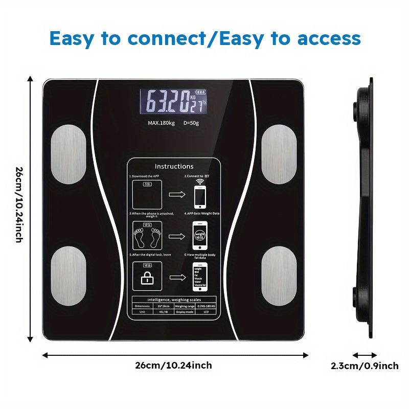 Smart Scale - Wireless With Body Composition Analyzer