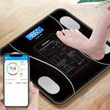 Intelligent Electronic Scale, Body Weight Scale, Household Small Body Scale - Accurate & Easy-to-Read Display - Tempered Glass Platform - For Home Use - Ideal Gift for Health-Conscious Individuals