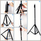 BTFOOR 11" LED Ring Light with Adjustable Tripod Stand - USB Powered, Ideal for Vlogging, Photography, Live Streaming & Makeup Sessions
