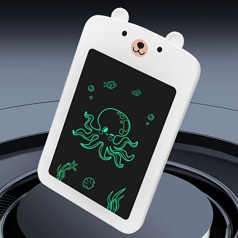 Cartoon LCD Writing Tablet - 6.5-Inch, One-Click Clear, Drawing Pad, Electronic Doodle Board with Colorful Screen, ABS Material, Battery Powered (Button Cell ≥20mm) - For Kids