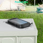 Solar Charger 10000mAh, Solar Power Bank, USB C Quick Charge Wireless Portable Charger With LED Flashlight For IPhone, Android And Outdoor Camping
