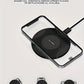 Desktop Disc Fast Wireless Charger 10W Max, for iPhone 16/15/14/13/12/11/8 Series, for Galaxy S23/S22/S21/S20/S10/S9, for Galaxy S24/S23/S22 Ultra, for Google PIXEL 8A/8/8 Pro/Pixel 9 Pro XL/Pixel 9 Pro, Wireless charging station