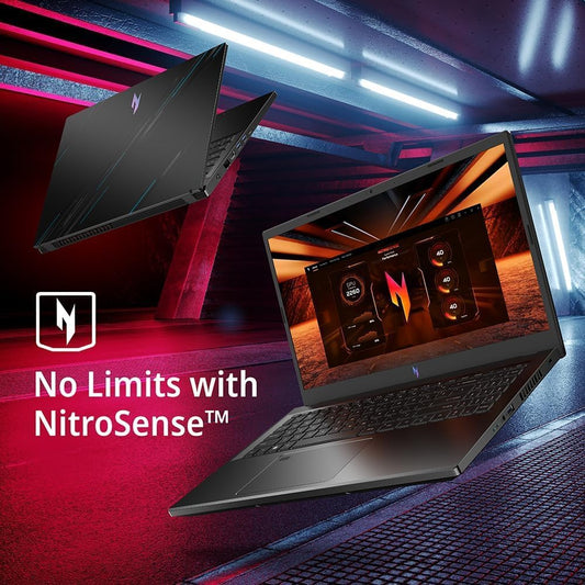acer Nitro V 15 Gaming Laptop, 15.6" FHD IPS 144Hz Display, Intel i9-13900H, 32GB RAM DDR5, 2TB SSD, GeForce RTX 4060, Wi-Fi 6, Backlit Keyboard, Windows 11 Pro