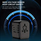 [Popular Choice] 1pc HKLAMIN Compact Travel Adapter with 5-in-1 International Power Plug - Features 3.5A, Dual USB-A Ports & Type-C, PD 20W, QC 18W Fast Charging, AC Outlet - Black, for US, UK, Australia, Asia (Type C/G/A/I), Travel Charging Station|Mode