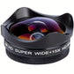 Universal 4K HD Super Wide 15X Macro 2 in 1 Camera Lens Kit, Clip-On Phone Lens, Aluminum Alloy - For Smartphone Photography Enthusiasts - Enhance Mobile Photography - Perfect Gift for Travelers & Vloggers