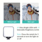 Professional Live Streaming Kit - Handheld Gimbal & Stabilizer with LED Light, Tripod, Microphone, and External Camera Connectors