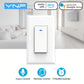 YNF Voice-Activated Smart Light for Switch - Compatible with Alexa, Google Home & SmartThings, Easy Install WiFi Timer, No Hub Needed, Neutral Wire Included - For Smart Home Enthusiasts -  Perfect Gift for Tech Lovers