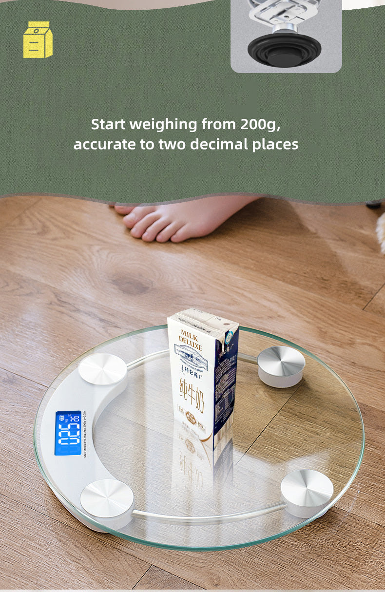 Smart Digital Bathroom Scales with LCD Display