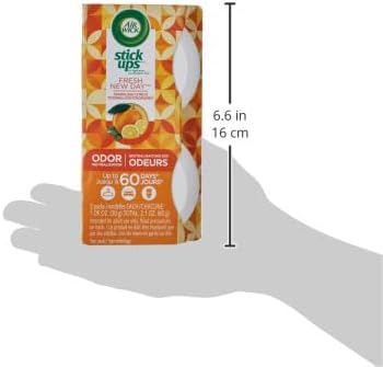 Air Wick Stick Ups Car Air Freshener, Crisp Breeze, 2ct (Packaging May Vary)
