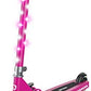 Jetson 2-Wheel Light-Up Kick Scooter, Light Up Deck and Wheels, Height Adjustable Handlebar, Rear Brake, Easy-Folding Mechanism, 4 or 6 inch wheels