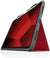 STM Dux Plus for iPad Air 11&#34; (5th/4th Gen &amp; M2 6th Gen 2024) - Ultra-Protective, Lightweight Rubberized Case with Clear Back, Apple Pencil Holder, and Battery-Saving On/Off Cover - Red