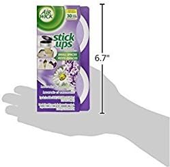 Air Wick Stick Ups Car Air Freshener, Crisp Breeze, 2ct (Packaging May Vary)