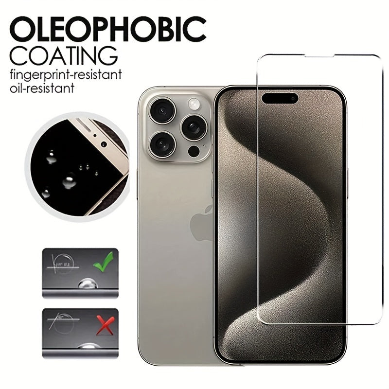 5Pcs Tempered Glass Screen Protectors