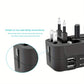 Universal Travel Plug Adapter 2 USB Ports, Dual USB