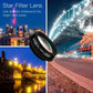 7-in-1 Mobile Phone Camera Lens Kit-198° Fisheye Lens   15X Macro Lens   0.63X Wide Angle Lens   Telephoto Lens 2x CPL   Kaleidoscope   Starburst  , Suitable for iPhone 11 12 13 for SamSung for Android Clip-on Camera Lens