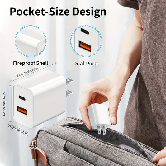 Dual USB C fast Charger