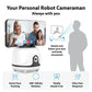 360° Auto-Rotating Face Tracking Tripod, USB Rechargeable Smart Phone Gimbal