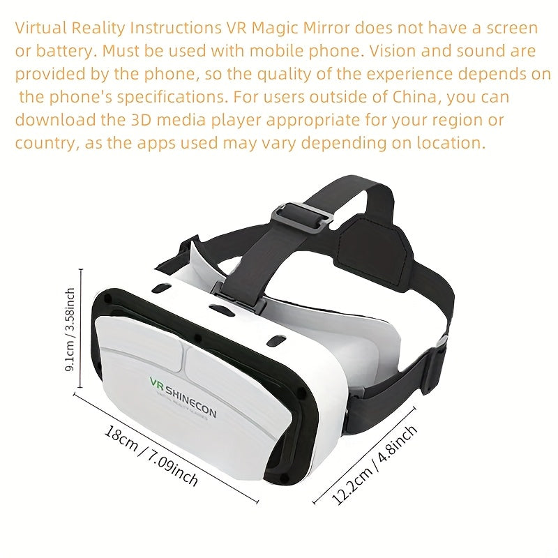 SC-G12 Mobile 3D VR Headset