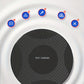 Desktop Disc Fast Wireless Charger 10W Max, for iPhone 16/15/14/13/12/11/8 Series, for Galaxy S23/S22/S21/S20/S10/S9, for Galaxy S24/S23/S22 Ultra, for Google PIXEL 8A/8/8 Pro/Pixel 9 Pro XL/Pixel 9 Pro, Wireless charging station