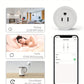 Graffiti WiFi Smart Socket Remote Control Timer Switch Support Smart Speaker Voice Control Google Assistant Support