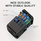 [Popular Choice] 1pc HKLAMIN Compact Travel Adapter with 5-in-1 International Power Plug - Features 3.5A, Dual USB-A Ports & Type-C, PD 20W, QC 18W Fast Charging, AC Outlet - Black, for US, UK, Australia, Asia (Type C/G/A/I), Travel Charging Station|Mode