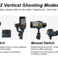 FUNSNAP 3-Axis Gimbal Stabilizer for iPhone 13 12 11 Pro Max XS X XR Samsung s21 s20