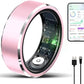 Smart Ring,Fitness Tracker Ring for Men/Women,Monitoring of Pedometer,Heart Rate,Blood Oxygen,Sleep Tracker,No App Subscription,Compatible with Android and iOS (Black,9#)