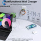 CSODINCE 20W For Apple Watch Charger, Multiport PD Fast Charger Block Brick Cube, USB C Wall Power Adapter For IPhone 11/12/13/14/15/Pro Max, XS/XR/X, Ipad Pro, Samsung Galaxy & More (White)
