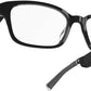 Amazon Echo Frames (3rd Gen) | Smart glasses with Alexa | Modern Rectangle frames in Charcoal Gray with blue light filtering lenses