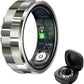 Smart Ring,Fitness Tracker Ring for Men/Women,Monitoring of Pedometer,Heart Rate,Blood Oxygen,Sleep Tracker,No App Subscription,Compatible with Android and iOS (Black,9#)