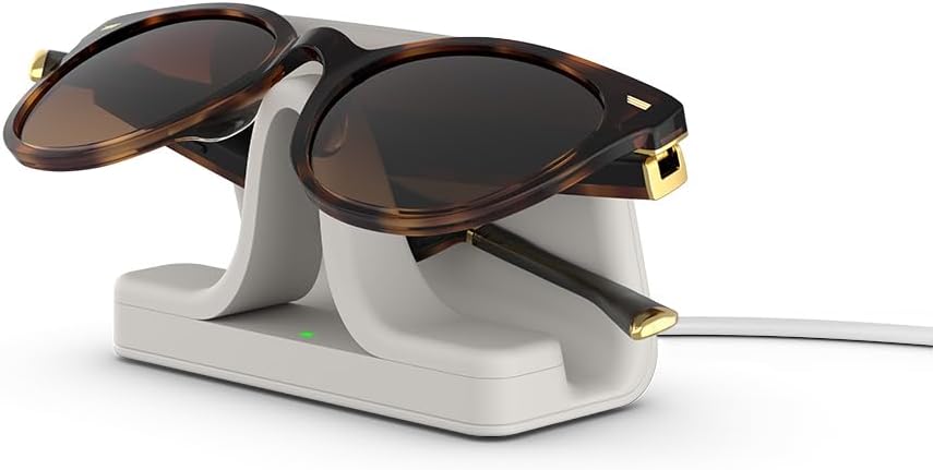 Amazon Echo Frames (3rd Gen) | Smart glasses with Alexa | Square frames in Classic Black with polarized sunglass lenses