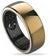 Aabo AI Smart Ring for Men &amp; Women | Fitness Tracking - 32 Modes | Sleep &amp; Stress Monitoring | Titanium Ring | No App Subscription | IP68 Water Resistant | Upto 7-Day Battery Life |Black, Size 11