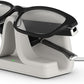 Amazon Echo Frames (3rd Gen)   Echo Pop | Smart glasses with Alexa | Round frames in Blue Tortoise with prescription ready lenses