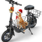 Gyroshoes Electric Scooter with Seat for Adults, 550W Powerful Motor, 20-Mile Range, Speed up to 18.6MPH, Ample Storage for Pets &amp; Cargo, Electrically-Powered Motor Scooters