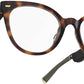 Amazon Echo Frames (3rd Gen)   Echo Pop | Smart glasses with Alexa | Round frames in Blue Tortoise with prescription ready lenses