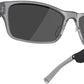 Amazon Echo Frames (3rd Gen) | Smart glasses with Alexa | Square frames in Classic Black with polarized sunglass lenses
