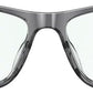Amazon Echo Frames (3rd Gen) | Smart glasses with Alexa | Modern Rectangle frames in Charcoal Gray with blue light filtering lenses