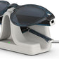 Amazon Echo Frames (3rd Gen) | Smart glasses with Alexa | Square frames in Classic Black with polarized sunglass lenses