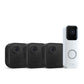 Blink Video Doorbell   3 Outdoor 4 smart security cameras (4th Gen) with Sync Module 2 | Two-year battery life, motion detection, two-way audio, HD video, Works with Alexa