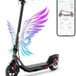 TST Electric Scooter for Adults, Up to 19 MPH and 20/30 Miles Long-Range, 500W Peak Motor Foldable E Scooter, 10&#34; Solid Rear Tire and Pneumatic Front Tire, Dual Braking System and App Control
