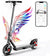 TST Electric Scooter for Adults, Up to 19 MPH and 20/30 Miles Long-Range, 500W Peak Motor Foldable E Scooter, 10&#34; Solid Rear Tire and Pneumatic Front Tire, Dual Braking System and App Control