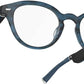 Amazon Echo Frames (3rd Gen)   Echo Pop | Smart glasses with Alexa | Round frames in Blue Tortoise with prescription ready lenses