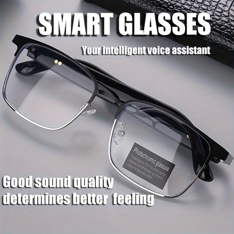 The New Smart Glasses Can Automatically Change The Lens To Sunglasses In The Sun, With Built-in Microphone And Speaker, High-definition Voice Calls And HiFi Music Quality. Smart Audio Glasses Are Suitable For Sports, Driving, Fishing, And Daily Wear At H