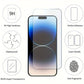 3-Pack Tempered Glass Screen Protectors for iPhone 15/14/13/12/11 Pro Max, 16 Pro, 7/8/SE/XS/XR