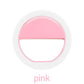 AAA Battery Mobile Phone Accessories Portable LED Ring Mini Fill Light Selfie Flash Ring Light For Phone Live Streaming Video Make Face Beauty