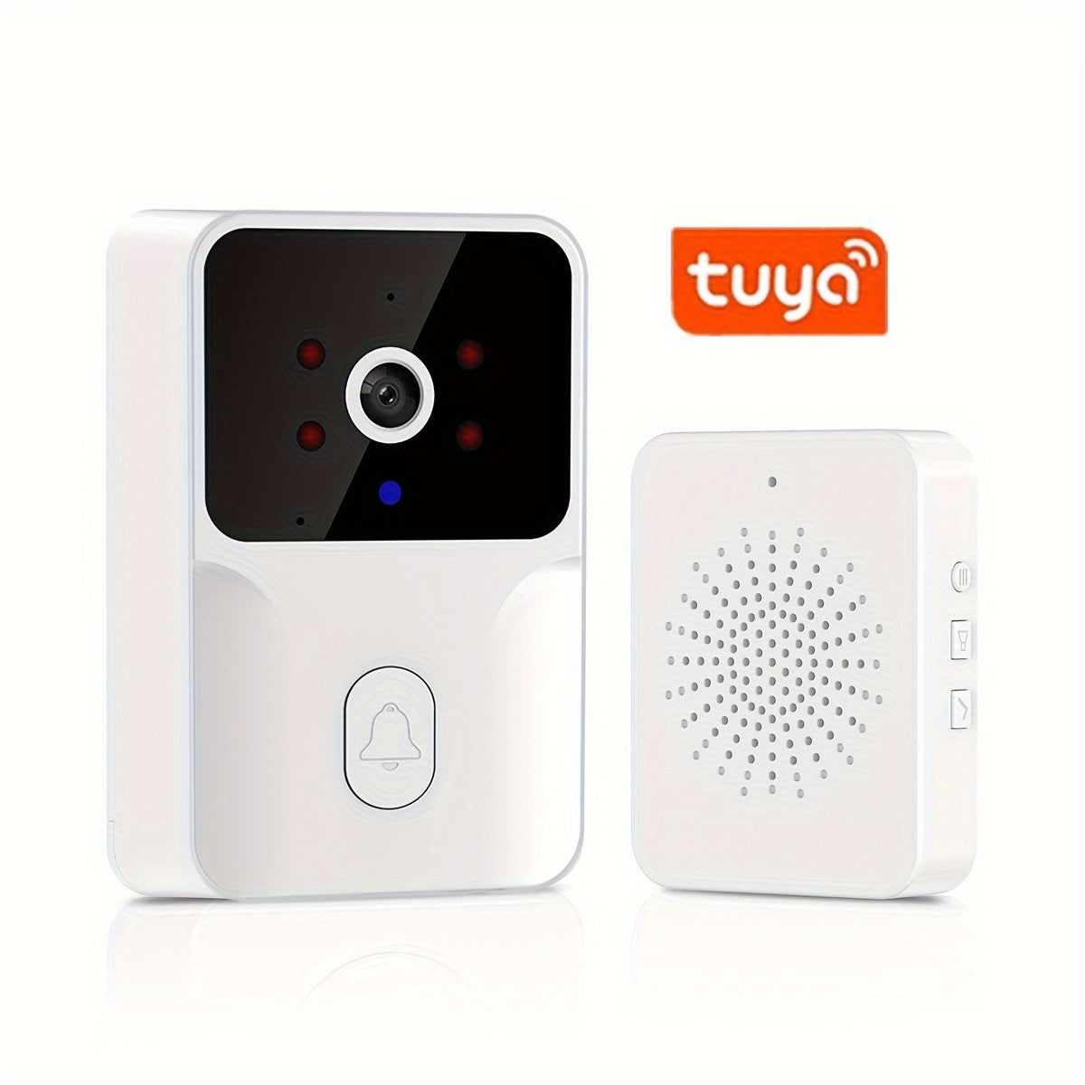 Tuya Wireless Doorbell Camera With HD Video, Night Vision & Voice Change