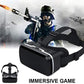 VR Headset for Samsung and Android Phones - Anti-Blue Eyes Protected HD Lenses, VR Goggles for All Smartphone /4.7-6.0in (Black) (with Handle)
