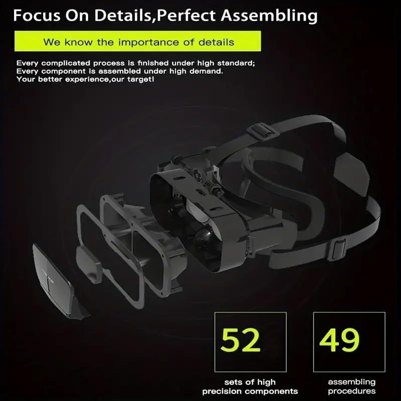 VR Headset Virtual Reality VR Glasses VR Helmet for iPhone Android Smartphones