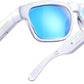 OhO Smart Glasses,Safety Glasses with Bluetooth Speaker,Indoor/Outdoor UV Protection and Voice Control,Unisex(Blue Light Lens)