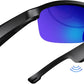 Smart Glasses, Polarized Bluetooth Sunglasses with Speaker, Voice Assistant, Open Ear, UV Protection Outdoor Audio Glass